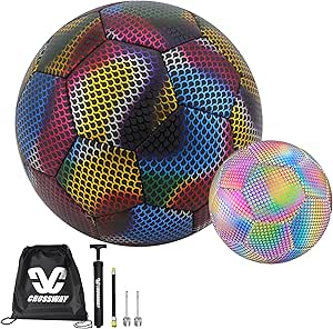 Balón de Fútbol Holográfico Luminoso – Brilla en Cada Partido