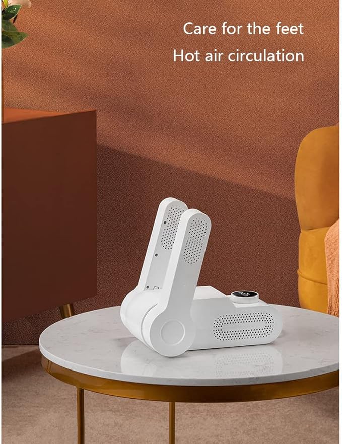 Calentador Secador de Zapatos Portátil – Zapatos Secos, Cómodos y Libres de Mal Olor!